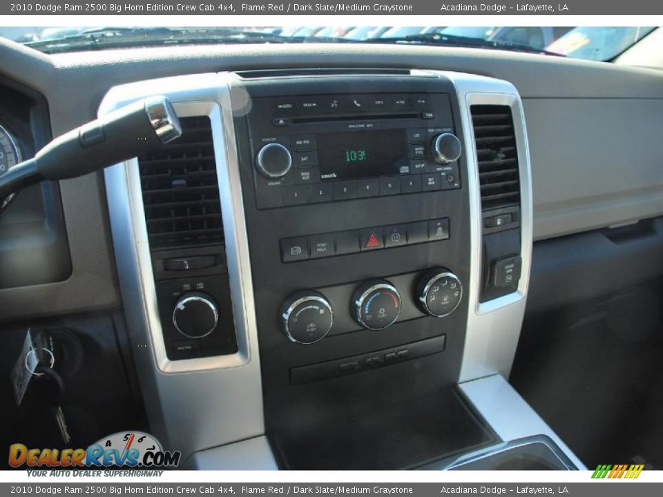 2010 Dodge Ram 2500 Big Horn Edition Crew Cab 4x4 Flame Red / Dark Slate/Medium Graystone Photo #28