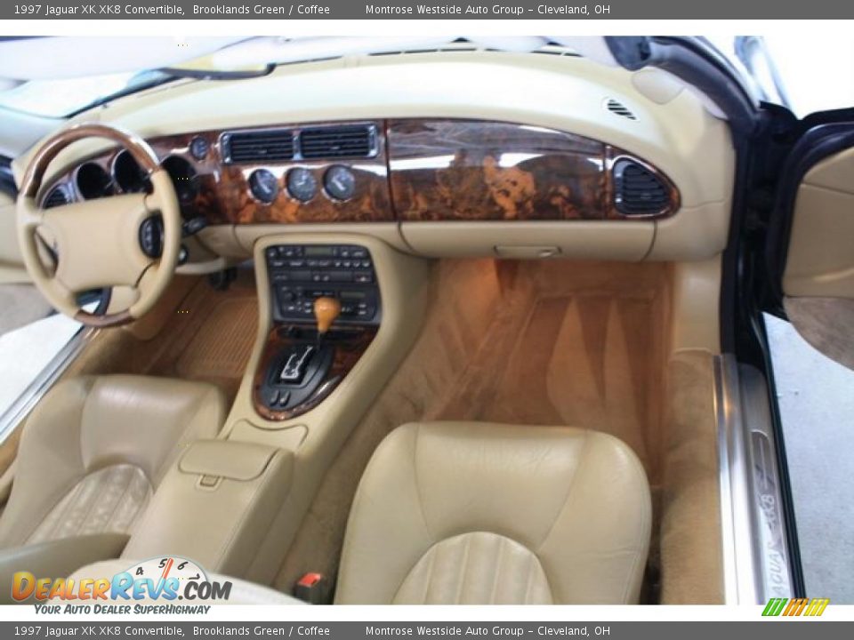 Coffee Interior - 1997 Jaguar XK XK8 Convertible Photo #19