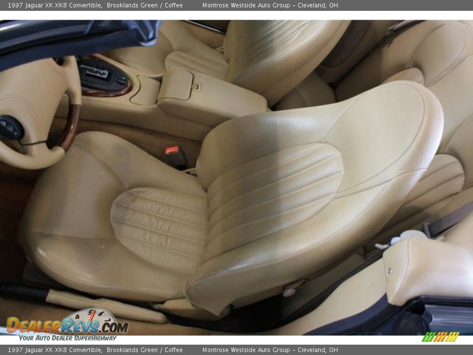 Coffee Interior - 1997 Jaguar XK XK8 Convertible Photo #24