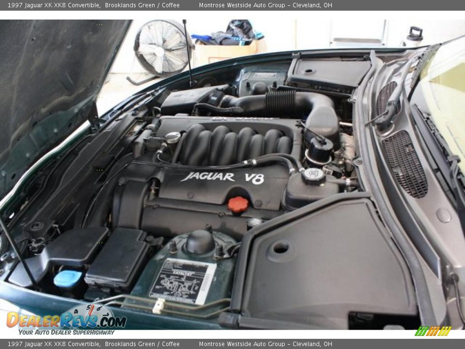 1997 Jaguar XK XK8 Convertible 4.0 Liter DOHC 32-Valve V8 Engine Photo #31