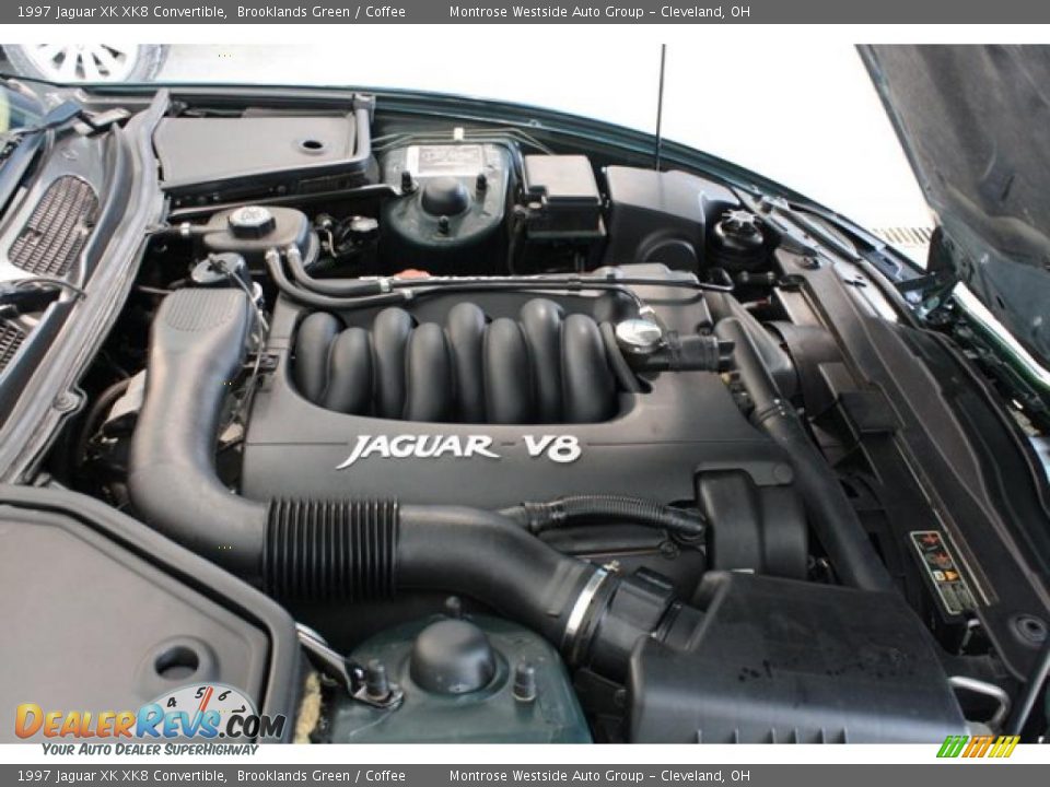 1997 Jaguar XK XK8 Convertible 4.0 Liter DOHC 32-Valve V8 Engine Photo #33