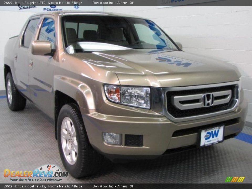 2009 Honda Ridgeline RTS Mocha Metallic / Beige Photo #1
