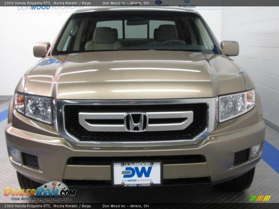 2009 Honda Ridgeline RTS Mocha Metallic / Beige Photo #5