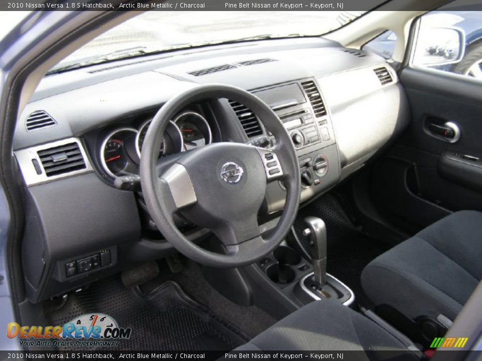 Dashboard of 2010 Nissan Versa 1.8 S Hatchback Photo #8