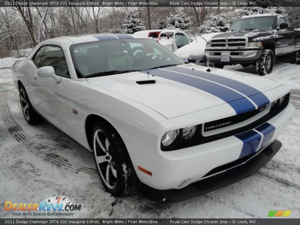 Front 3/4 View of 2011 Dodge Challenger SRT8 392 Inaugural Edition Photo #8