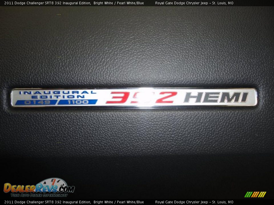 2011 Dodge Challenger SRT8 392 Inaugural Edition Logo Photo #10