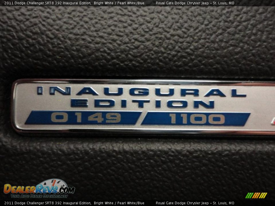 2011 Dodge Challenger SRT8 392 Inaugural Edition Logo Photo #11