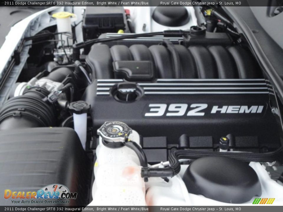2011 Dodge Challenger SRT8 392 Inaugural Edition 6.4 Liter 392 HEMI OHV 16-Valve VVT V8 Engine Photo #20