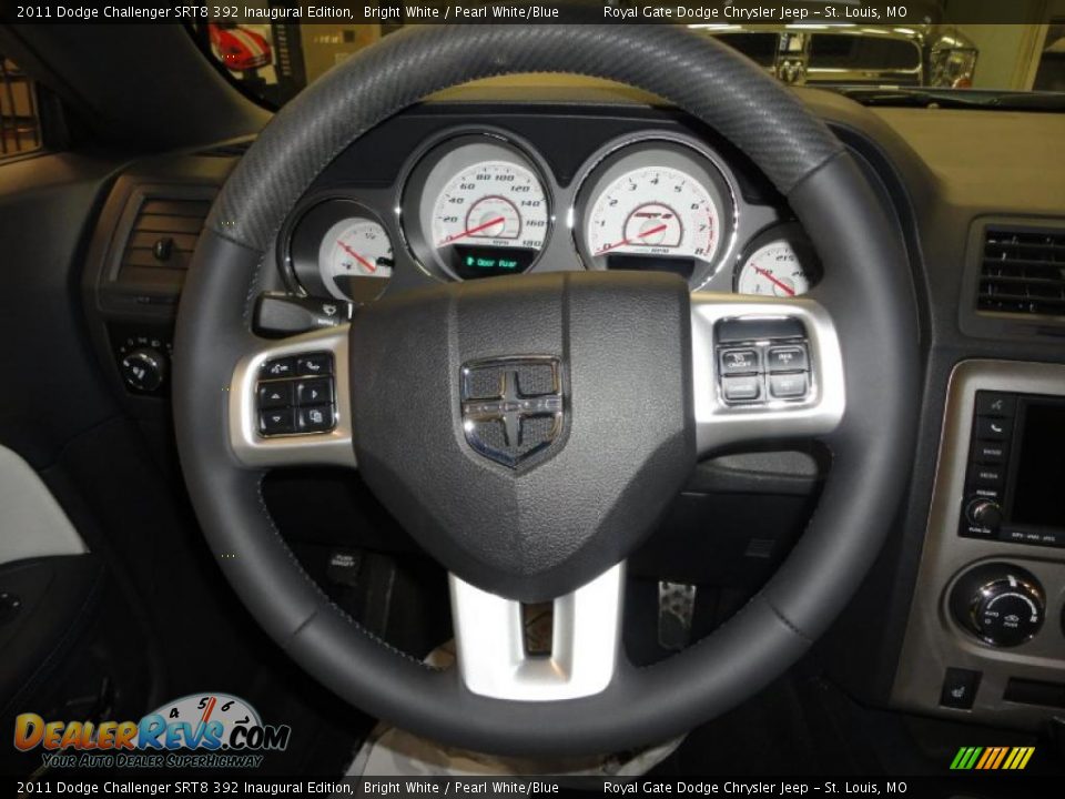 2011 Dodge Challenger SRT8 392 Inaugural Edition Steering Wheel Photo #22
