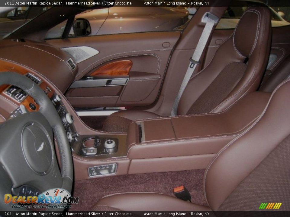 Bitter Chocolate Interior 2011 Aston Martin Rapide Sedan