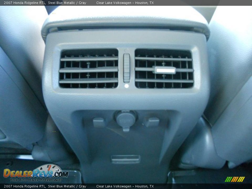 2007 Honda Ridgeline RTL Steel Blue Metallic / Gray Photo #23