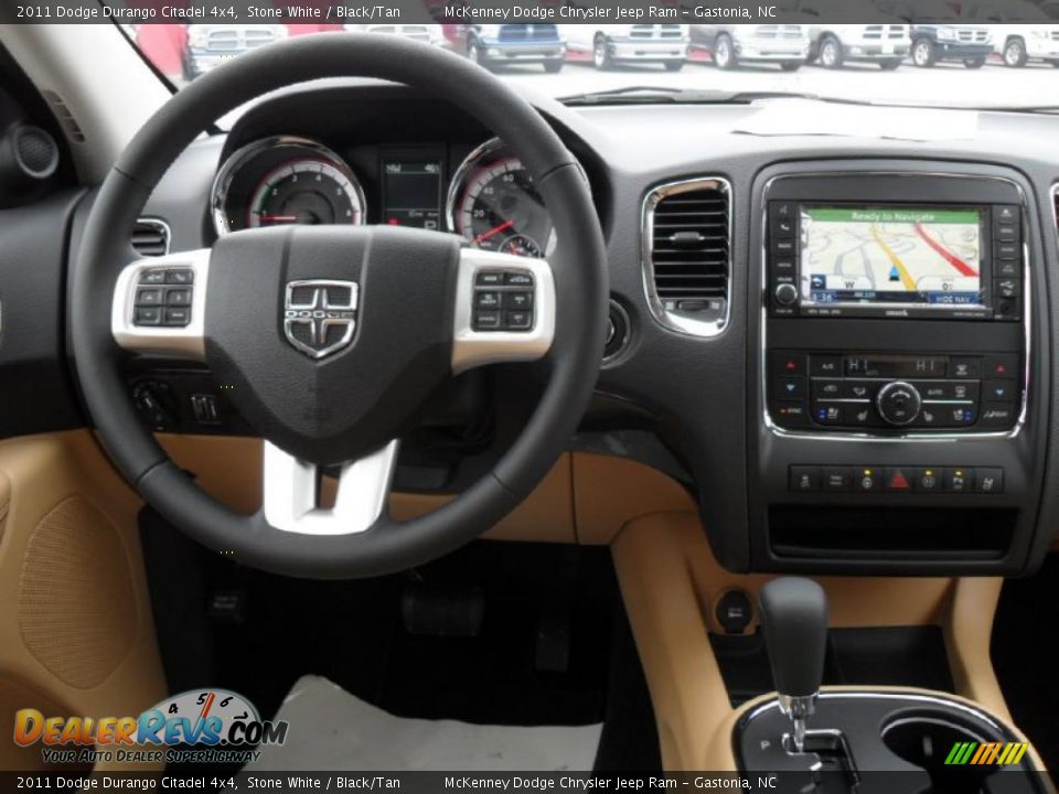 Dashboard of 2011 Dodge Durango Citadel 4x4 Photo #8