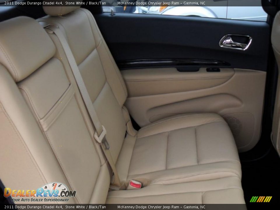 Black/Tan Interior - 2011 Dodge Durango Citadel 4x4 Photo #11