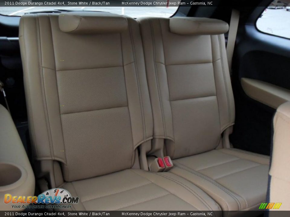 Black/Tan Interior - 2011 Dodge Durango Citadel 4x4 Photo #12