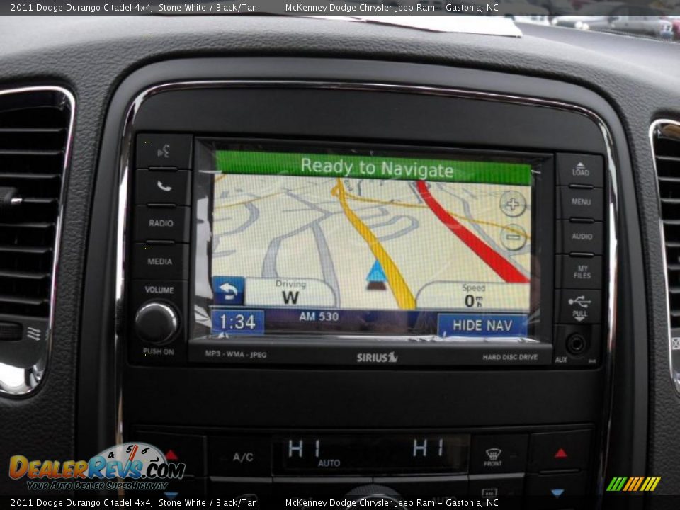 Navigation of 2011 Dodge Durango Citadel 4x4 Photo #28