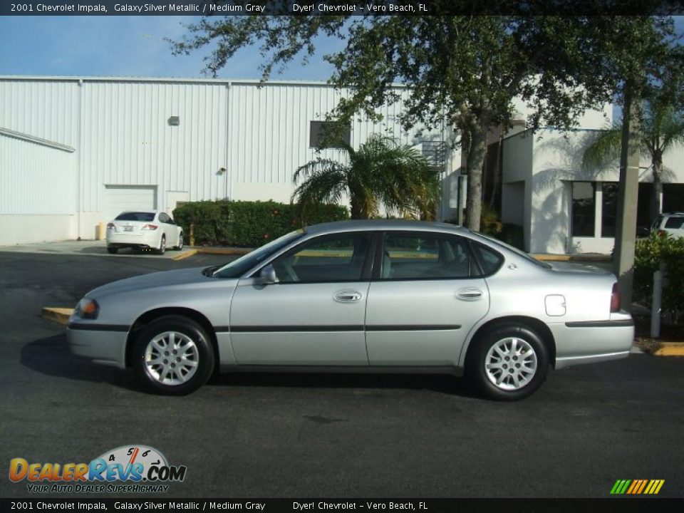 Galaxy Silver Metallic 2001 Chevrolet Impala  Photo #3