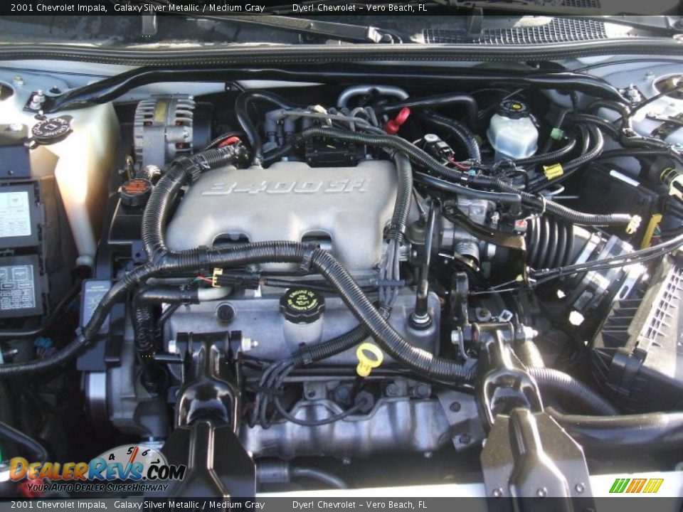 2001 Chevrolet Impala 3.4 Liter OHV 12Valve V6 Engine