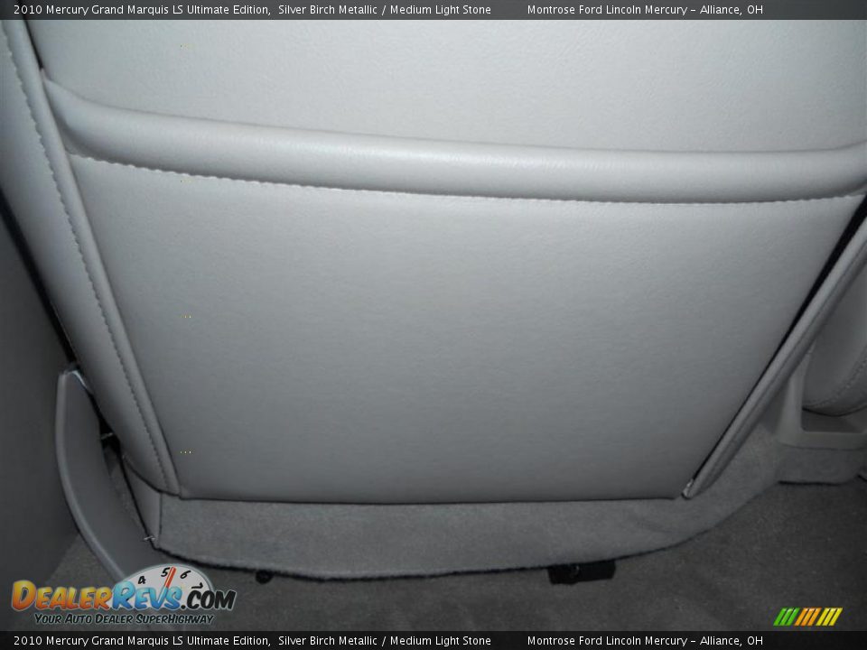 2010 Mercury Grand Marquis LS Ultimate Edition Silver Birch Metallic / Medium Light Stone Photo #16