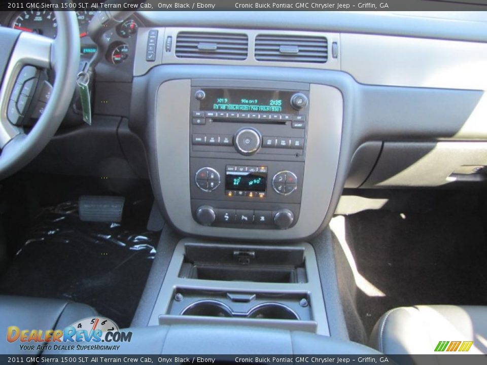 Controls of 2011 GMC Sierra 1500 SLT All Terrain Crew Cab Photo #17