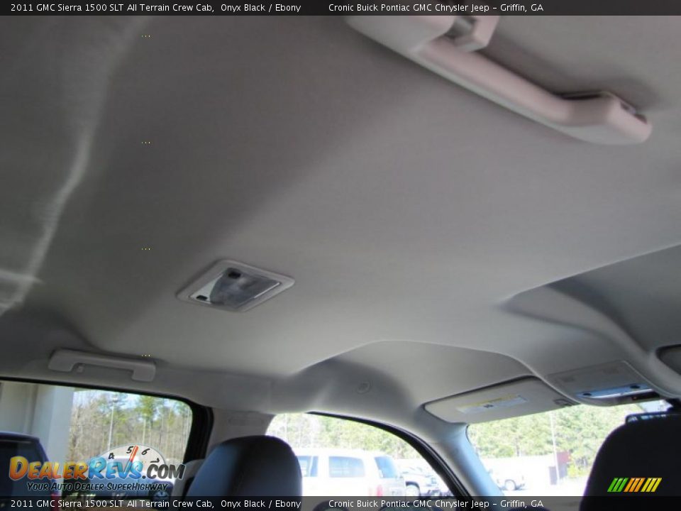 2011 GMC Sierra 1500 SLT All Terrain Crew Cab Onyx Black / Ebony Photo #19