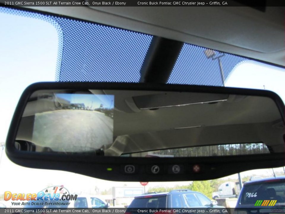 2011 GMC Sierra 1500 SLT All Terrain Crew Cab Onyx Black / Ebony Photo #23