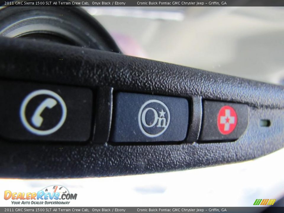 2011 GMC Sierra 1500 SLT All Terrain Crew Cab Onyx Black / Ebony Photo #24