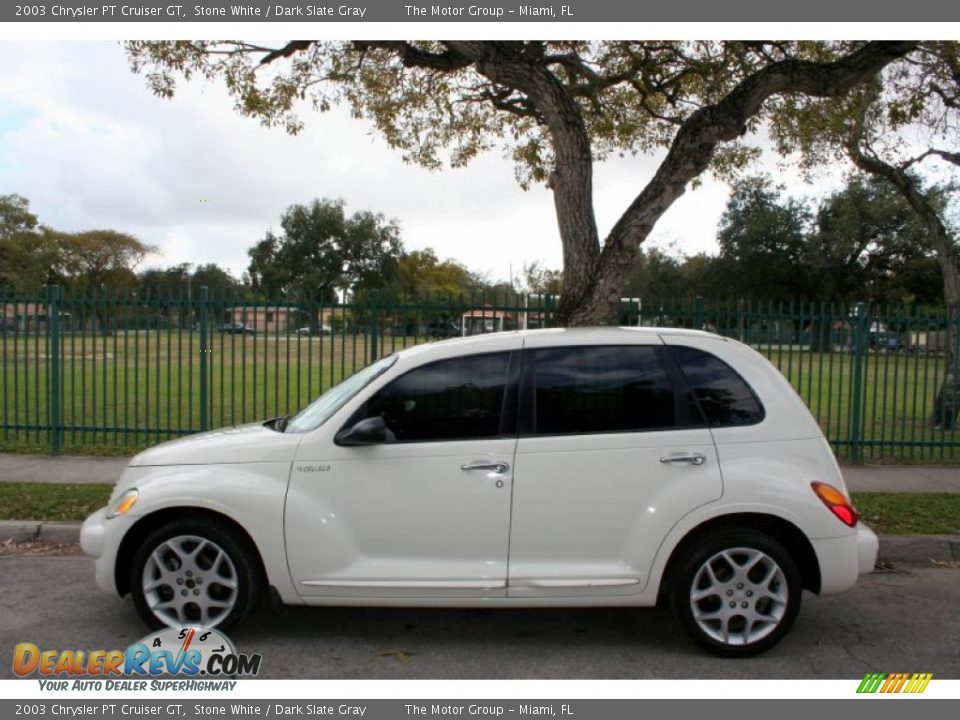 Stone White 2003 Chrysler PT Cruiser GT Photo #3