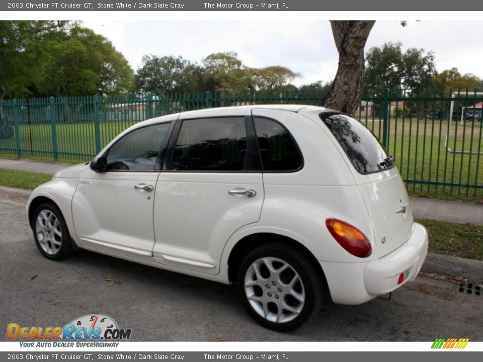 2003 Chrysler PT Cruiser GT Stone White / Dark Slate Gray Photo #5