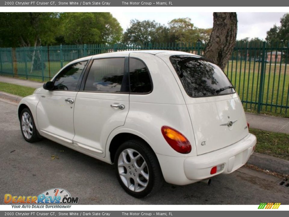 2003 Chrysler PT Cruiser GT Stone White / Dark Slate Gray Photo #6