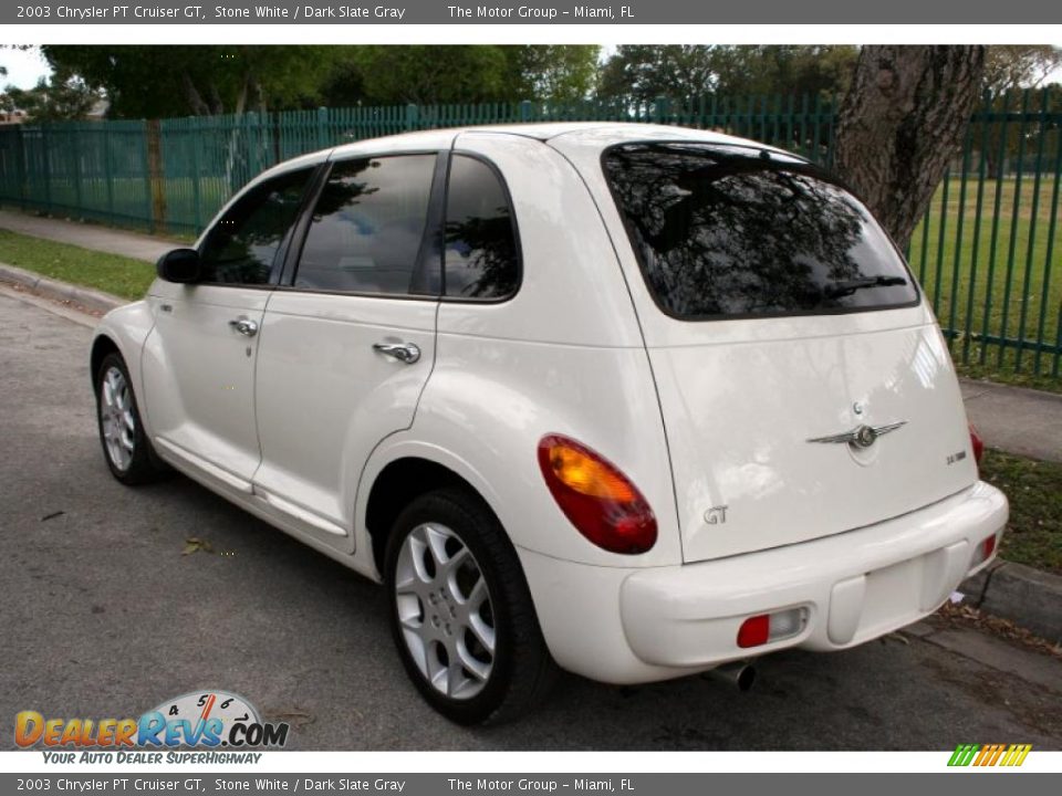 2003 Chrysler PT Cruiser GT Stone White / Dark Slate Gray Photo #7