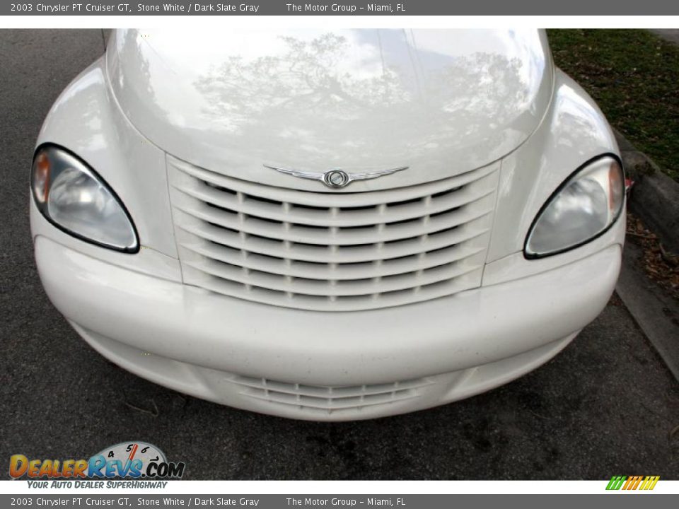 2003 Chrysler PT Cruiser GT Stone White / Dark Slate Gray Photo #15