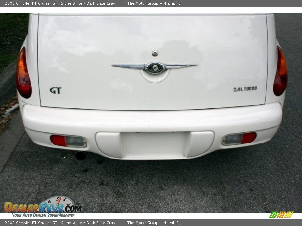 2003 Chrysler PT Cruiser GT Stone White / Dark Slate Gray Photo #16