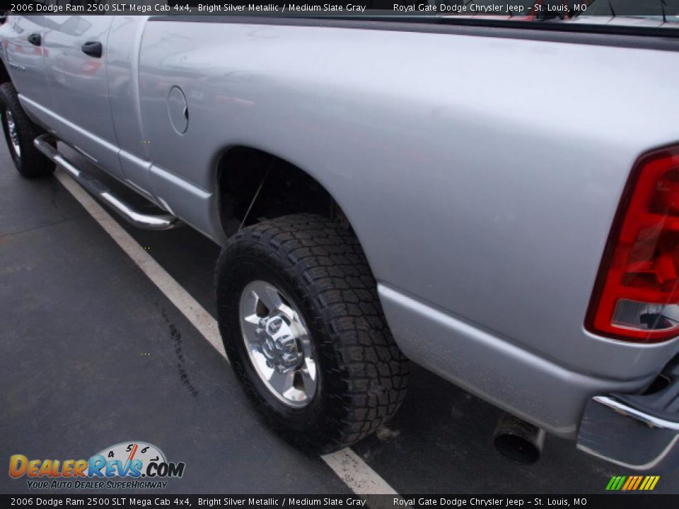 2006 Dodge Ram 2500 SLT Mega Cab 4x4 Bright Silver Metallic / Medium Slate Gray Photo #4