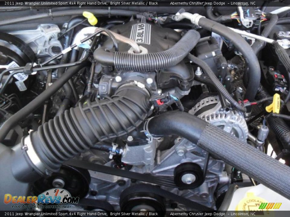 2011 Jeep Wrangler Unlimited Sport 4x4 Right Hand Drive 3.8 Liter OHV 12-Valve V6 Engine Photo #25