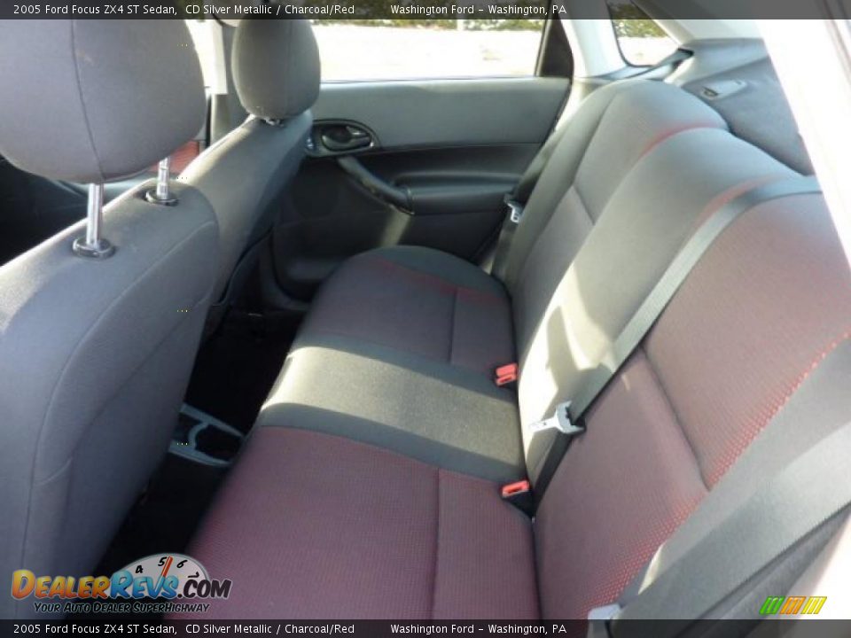 Charcoal Red Interior 2005 Ford Focus Zx4 St Sedan Photo