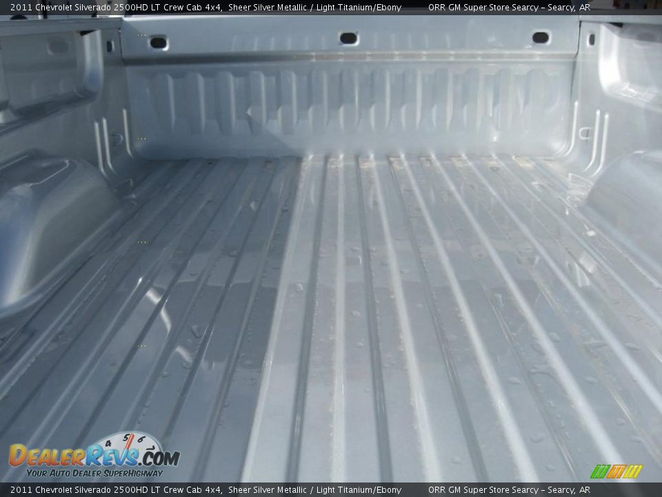 2011 Chevrolet Silverado 2500HD LT Crew Cab 4x4 Sheer Silver Metallic / Light Titanium/Ebony Photo #15