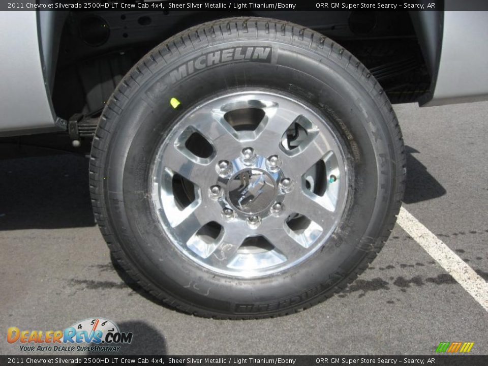 2011 Chevrolet Silverado 2500HD LT Crew Cab 4x4 Wheel Photo #16