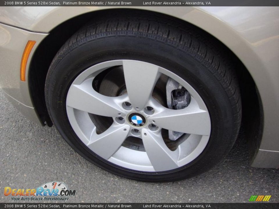 2008 BMW 5 Series 528xi Sedan Wheel Photo #19