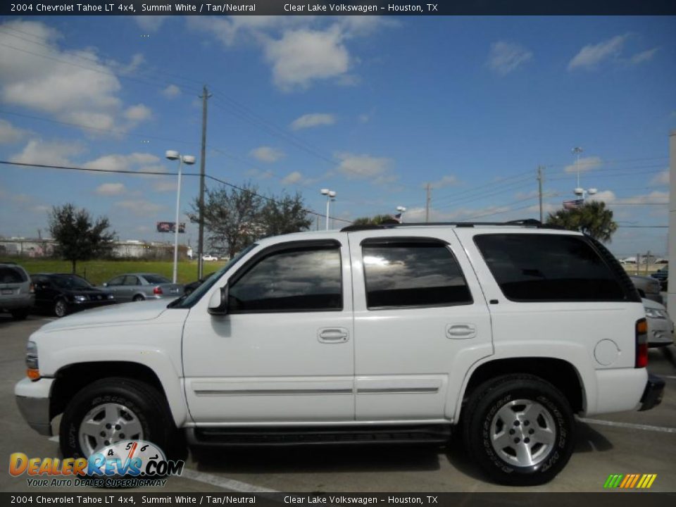 Summit White 2004 Chevrolet Tahoe LT 4x4 Photo #4