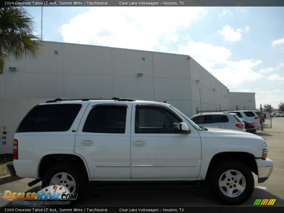 2004 Chevrolet Tahoe LT 4x4 Summit White / Tan/Neutral Photo #8