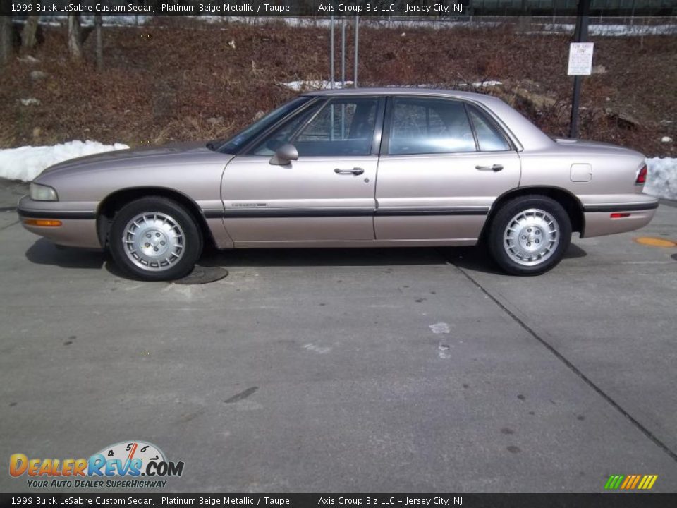 1999 Buick LeSabre Custom Sedan Platinum Beige Metallic / Taupe Photo #1