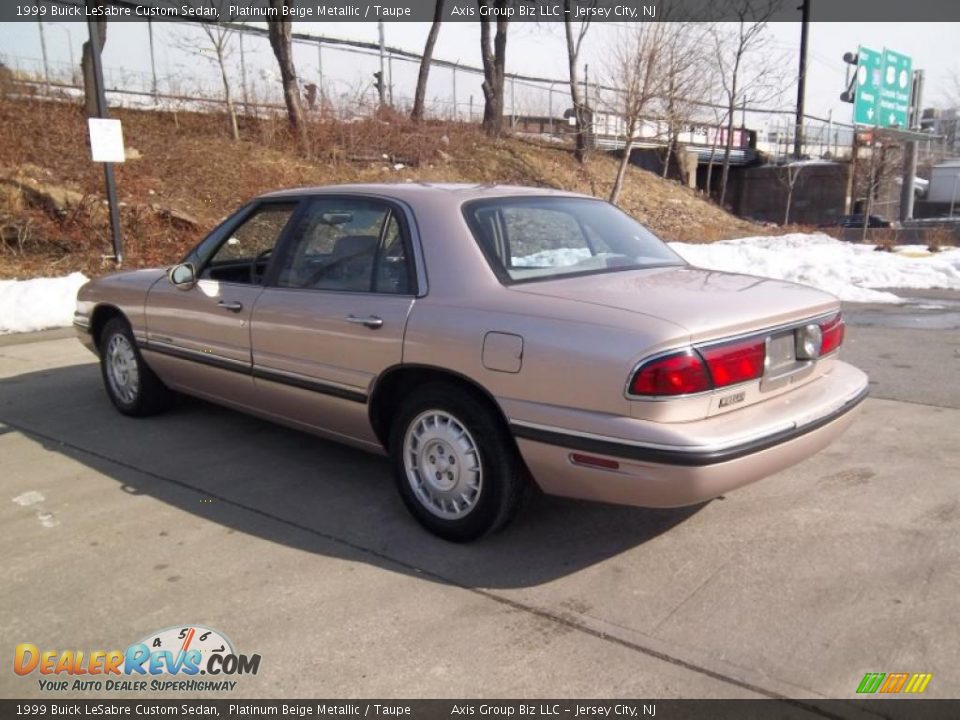 1999 Buick LeSabre Custom Sedan Platinum Beige Metallic / Taupe Photo #5