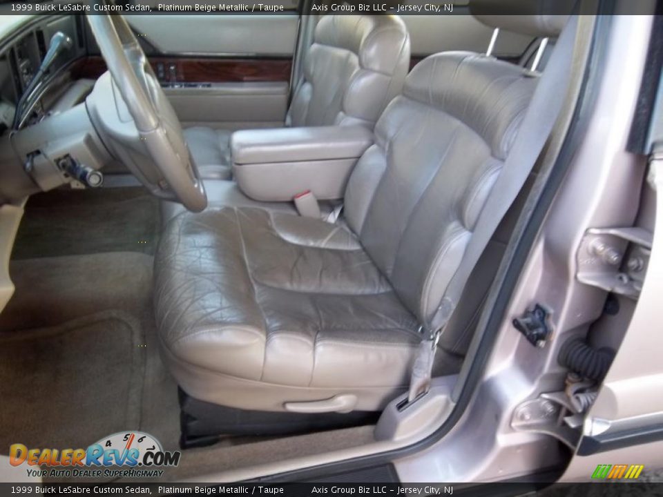 Taupe Interior - 1999 Buick LeSabre Custom Sedan Photo #8