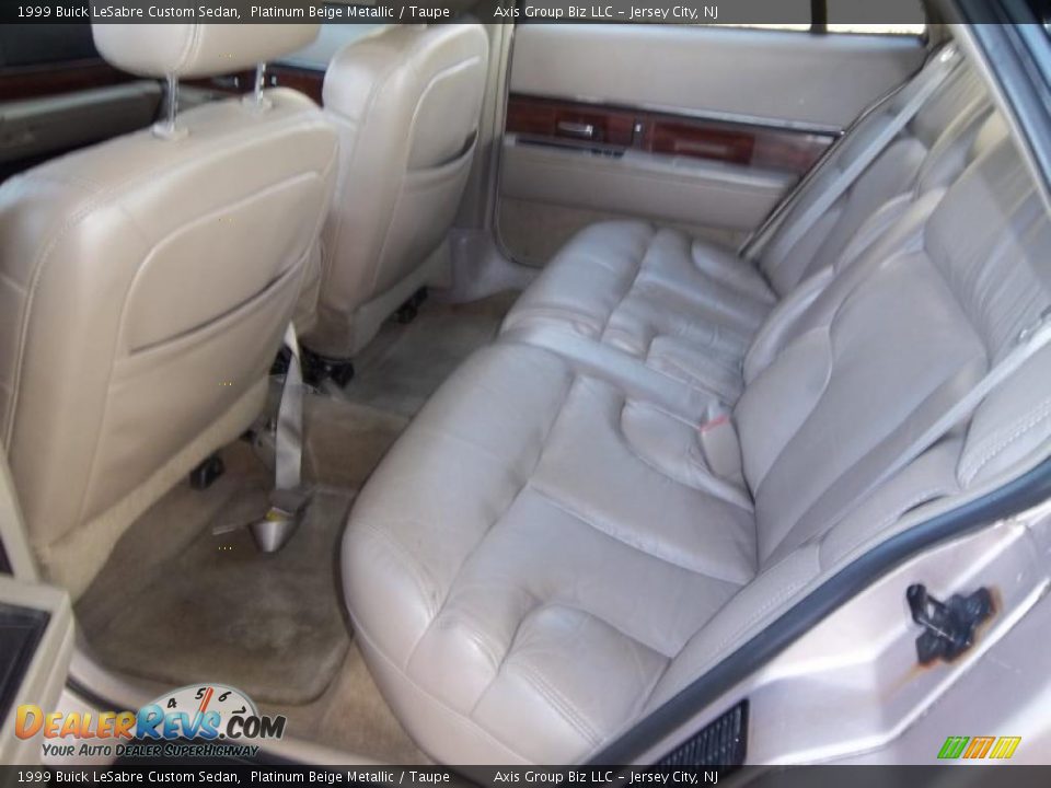 Taupe Interior - 1999 Buick LeSabre Custom Sedan Photo #9