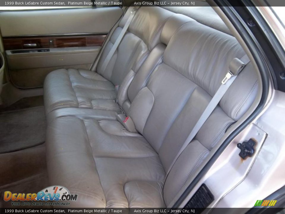 Taupe Interior - 1999 Buick LeSabre Custom Sedan Photo #10