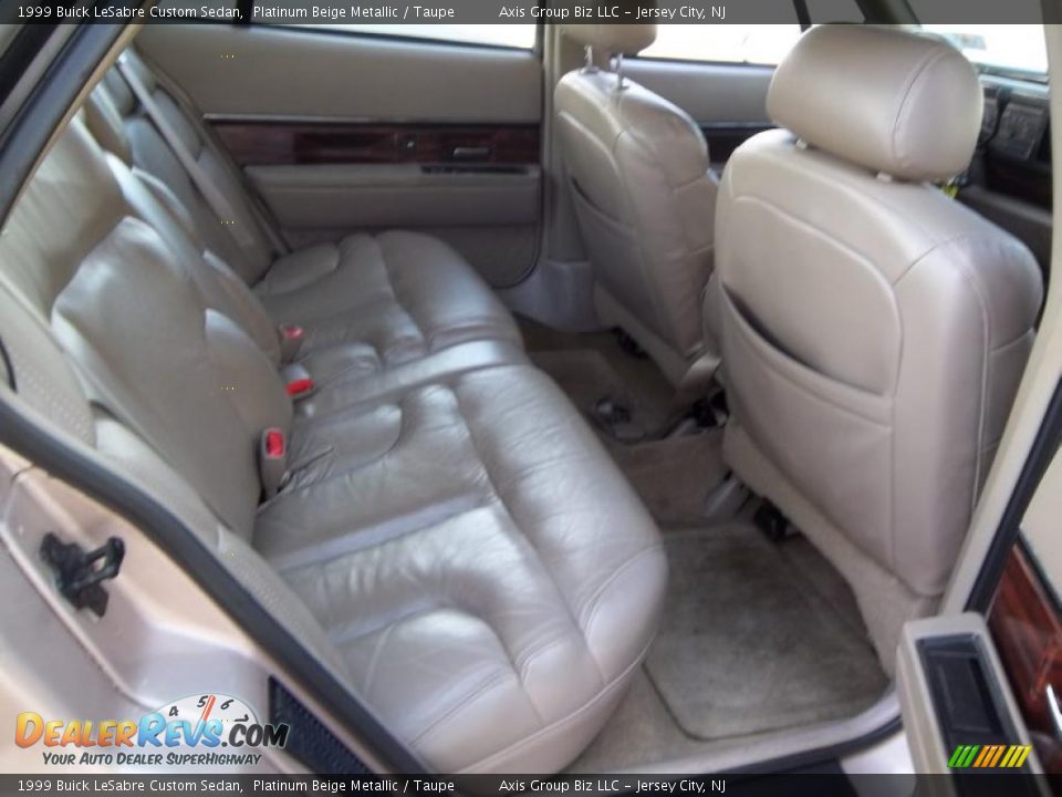 1999 Buick LeSabre Custom Sedan Platinum Beige Metallic / Taupe Photo #11