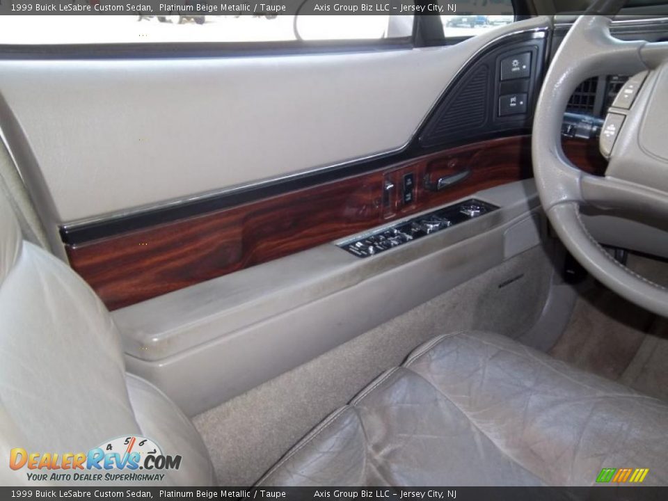 1999 Buick LeSabre Custom Sedan Platinum Beige Metallic / Taupe Photo #18