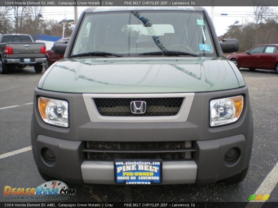 2004 Honda Element EX AWD Galapagos Green Metallic / Gray Photo #2