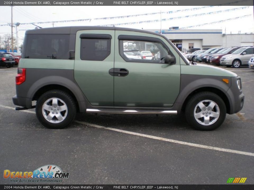 Green used honda element #4