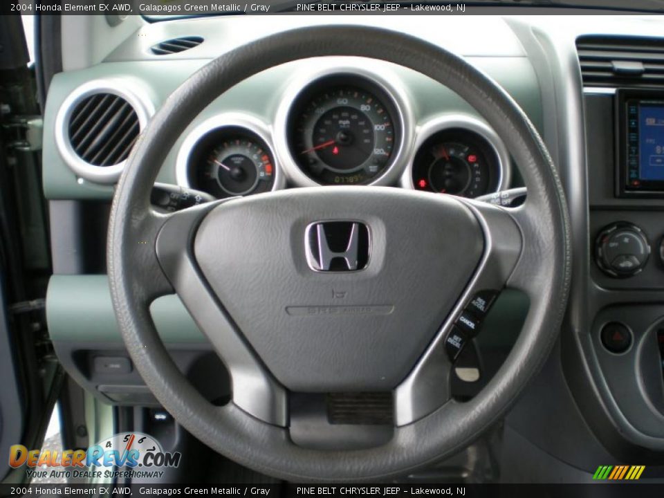 2004 Honda Element EX AWD Steering Wheel Photo #13